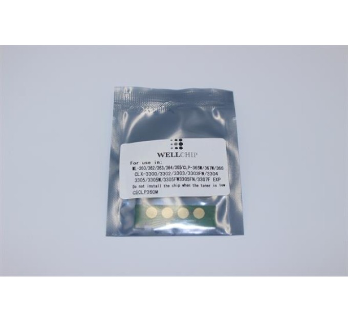 Чіп картриджа WellChip Samsung CLP-360, Magenta, CSCLP360M