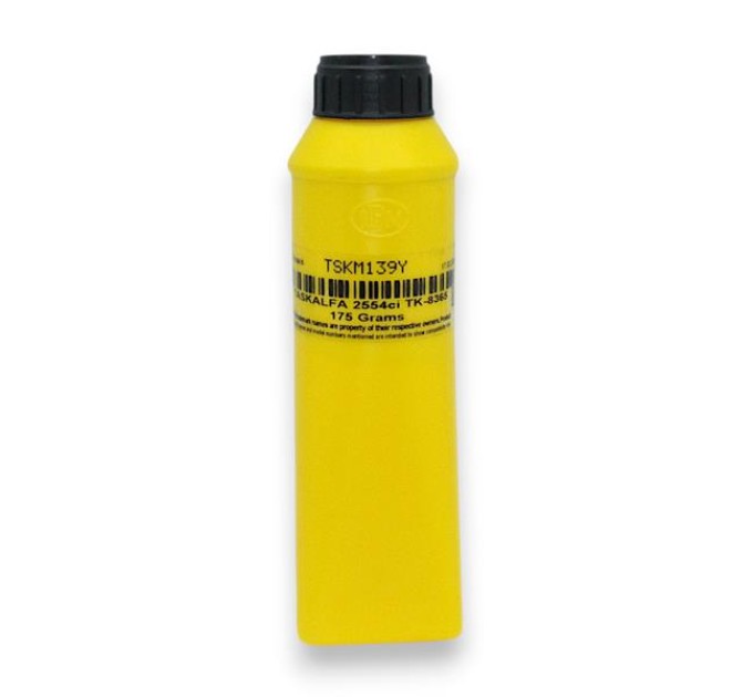 Тонер IPM Kyocera TASKalfa 2554ci, Yellow, 175г/банка, TSKM139Y