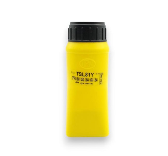 Тонер IPM Lexmark Optra C540, 40г/банка, Yellow, TSL81Y