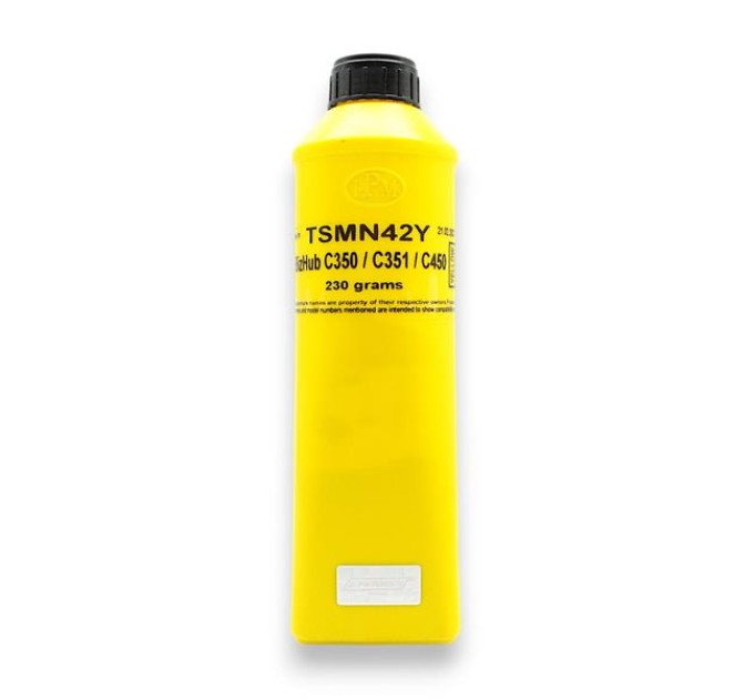 Тонер IPM Minolta C350, 230г/банка, Yellow, TSMN42Y