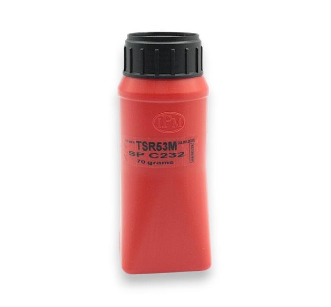 Тонер IPM Ricoh SP C232, Magenta, 70г/банка, TSR53M