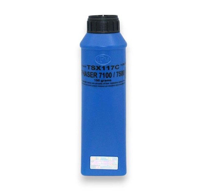 Тонер IPM Xerox Phaser 7500, 150г/банка, Cyan, TSX117C