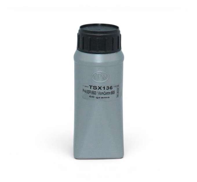 Тонер IPM Xerox Phaser 6500, 60г/банка, Black, TSX136