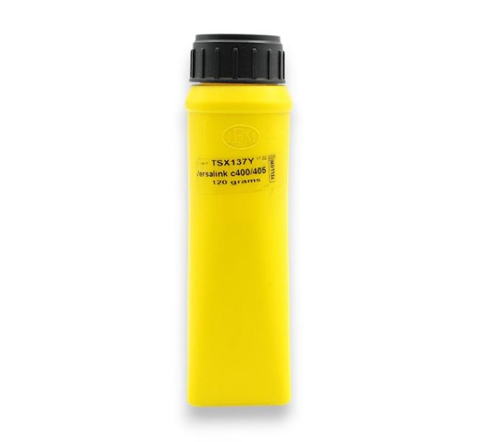 Тонер IPM Xerox Versalink C400, Yellow, 120г/банка, TSX137Y