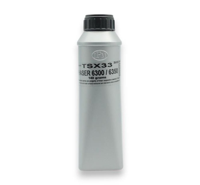 Тонер IPM Xerox Phaser 6300, 140г/банка, Black, TSX33