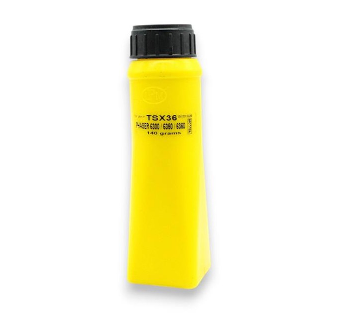 Тонер IPM Xerox Phaser 6300, 140г/банка, Yellow, TSX36
