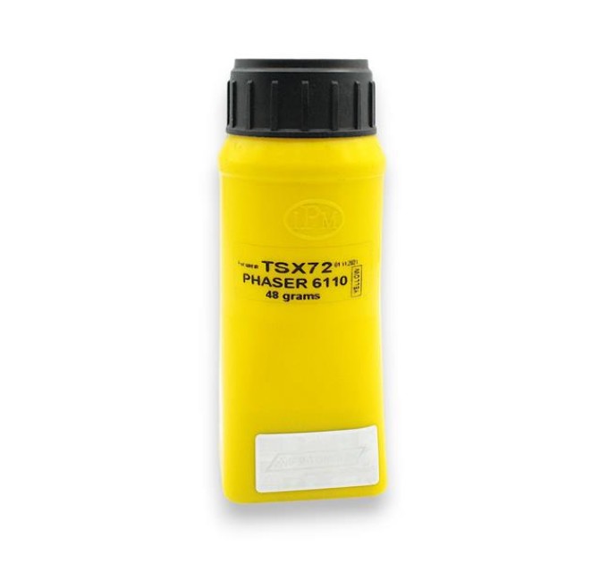 Тонер IPM Xerox Phaser 6110, 48г/банка, Yellow, TSX72