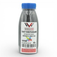 Тонер WELLDO Brother TN420, 40г/банка, UWDTB2240-40