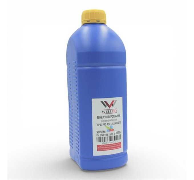 Тонер WELLDO HP LJ 4001, 1000г/банка, UWDTHW1510-1