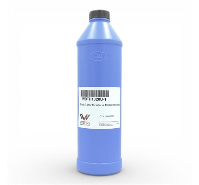 Тонер WELLDO HP LJ 1320, 1000г/банка, WDTH1320U-1