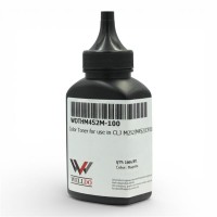 Тонер WELLDO HP LJ M452/CP1518, 100г/банка, Magenta, WDTHM452M-100