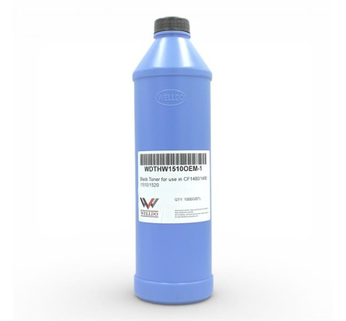 Тонер WELLDO HP LJ 4001, 1000г/банка, WDTHW1510OEM-1