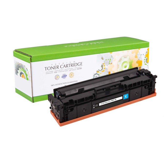 картридж Static Control сумісний аналог HP W2211A (207A) cyan