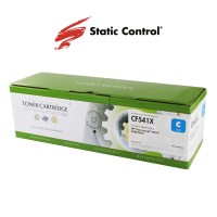 картридж Static Control сумісний аналог HP CF541X (203X) синій