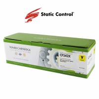 картридж Static Control совместимый аналог HP CF542X (203X) yellow