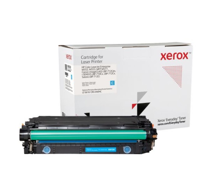 картридж Xerox Everyday сумісний аналог HP CF361X (508X), Canon 040H синій