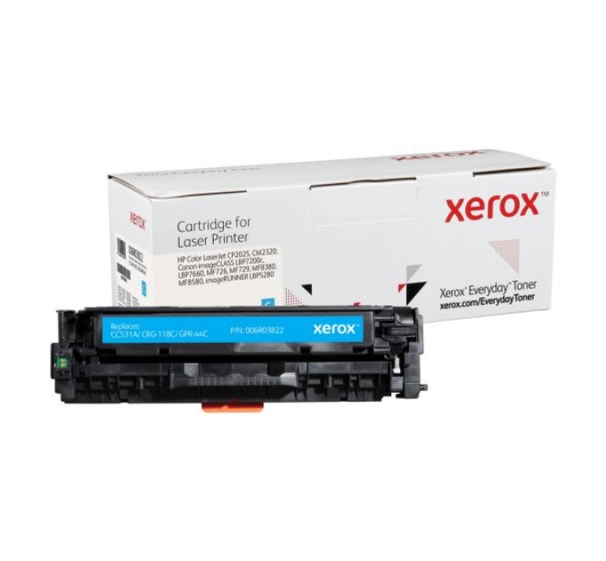картридж Xerox Everyday сумісний аналог HP CC531A (304A), Canon 718 синій