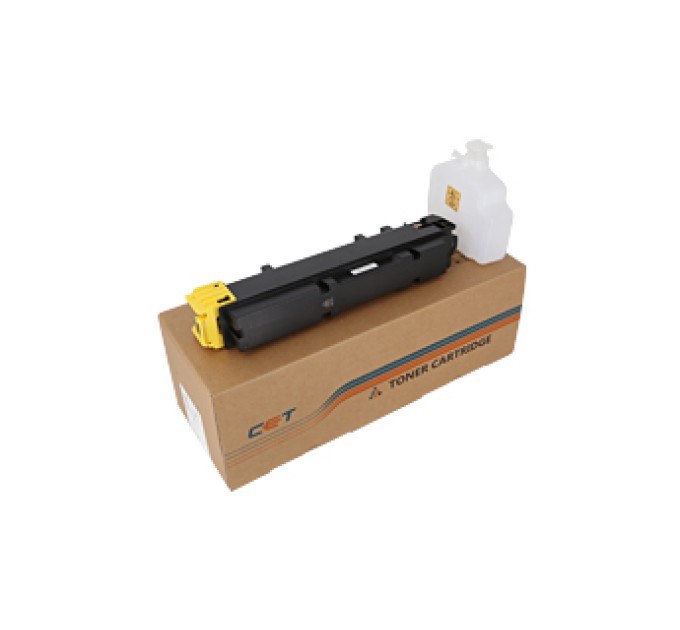 Тонер-картридж сумісний Kyocera Mita ECOSYS ECOSYS PA4000cx TK-5380Y, 1T02Z0ANL0, 169г, 13K, жовтий CET (CET142014)