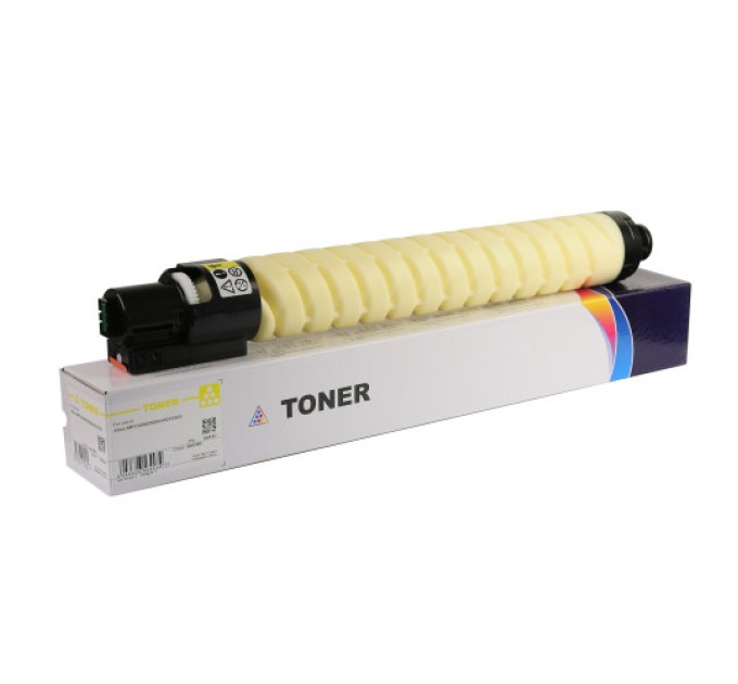 Тонер-картридж сумісний Ricoh MPC4501, 841285/841453 410г, жовтий CET (CET6443U)
