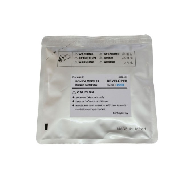 Девелопер Konica Minolta C250, IU-210C блакитний CET (CET6904)