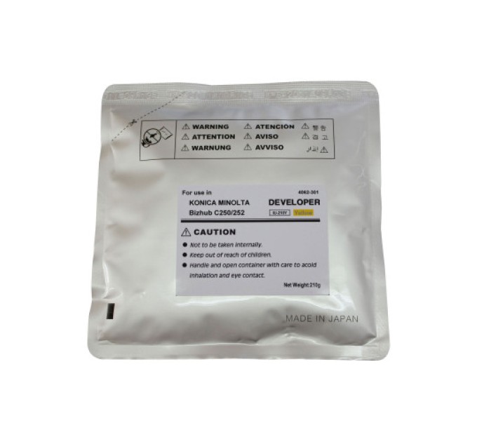 Девелопер для Konica Minolta C250/252 yellow (IU-210Y) CET