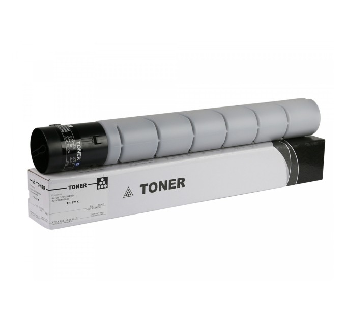 Тонер-картридж TN-321K для Konica Minolta bizhub C224 туба 544 г black CET