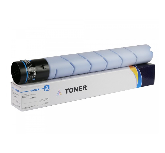 Тонер-картридж TN-321C для Konica Minolta bizhub C224 туба 514 г cyan CET