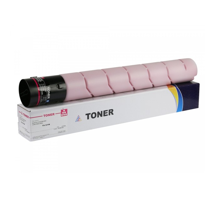 Тонер-картридж сумісний Konica Minolta Bizhub C224, TN-321M 514г, пурпуровий CET (CET7264)