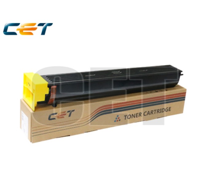 Тонер-картридж сумісний Konica Minolta Bizhub C452, TN-613Y 510г, жовтий CET (CET7274)