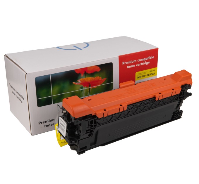 картридж MAKKON сумісний аналог HP CE402A (507A) жовтий