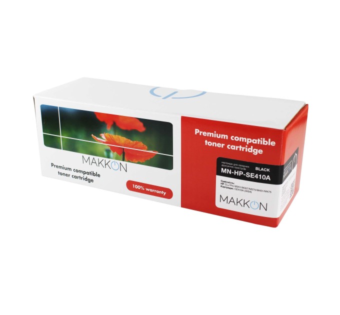 картридж MAKKON сумісний аналог HP CE410A (305A) чорний