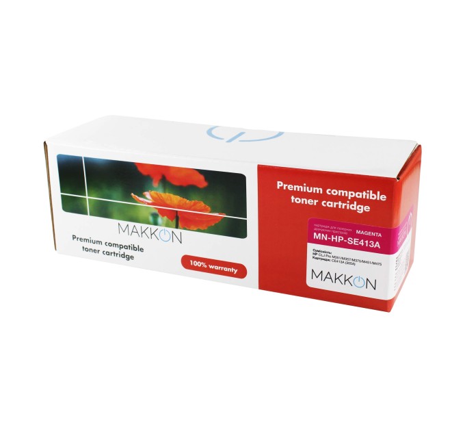 картридж MAKKON сумісний аналог HP CE413A (305A) magenta