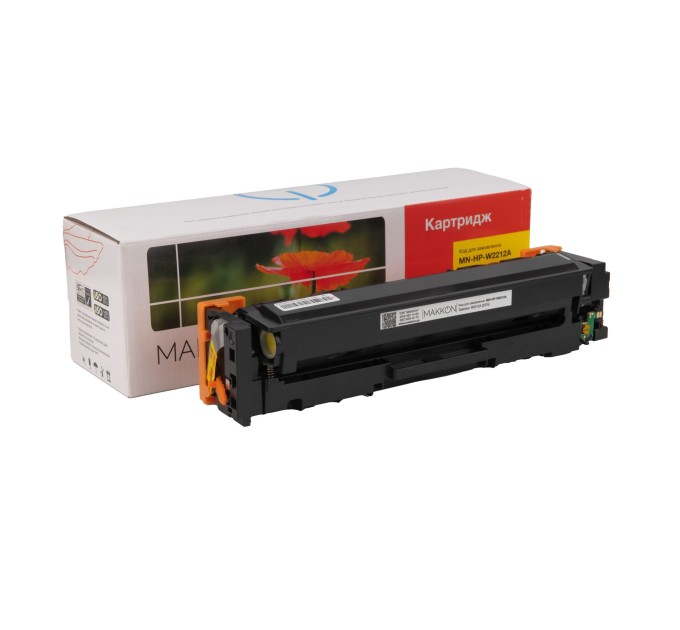 картридж MAKKON совместимый аналог HP W2212A (207A) жовтий