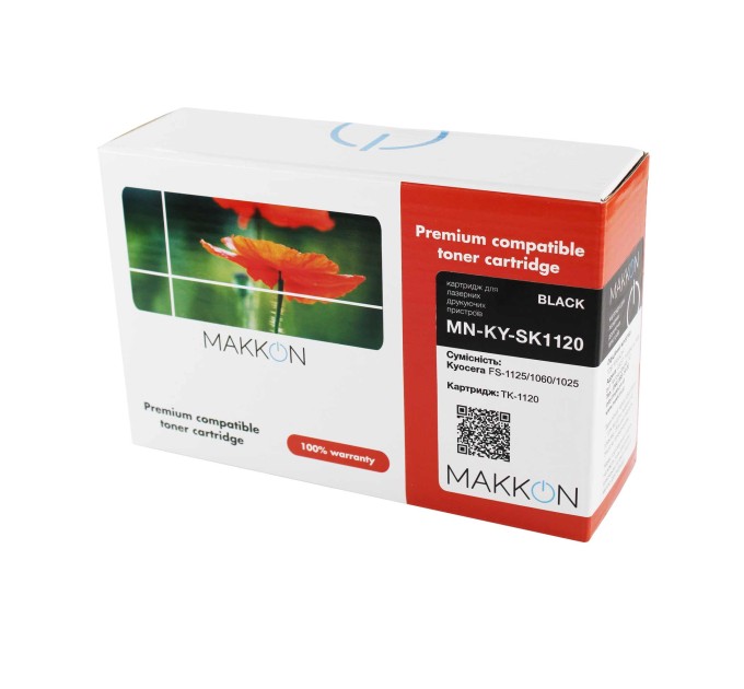 тонер-картридж MAKKON сумісний аналог Kyocera TK-1120