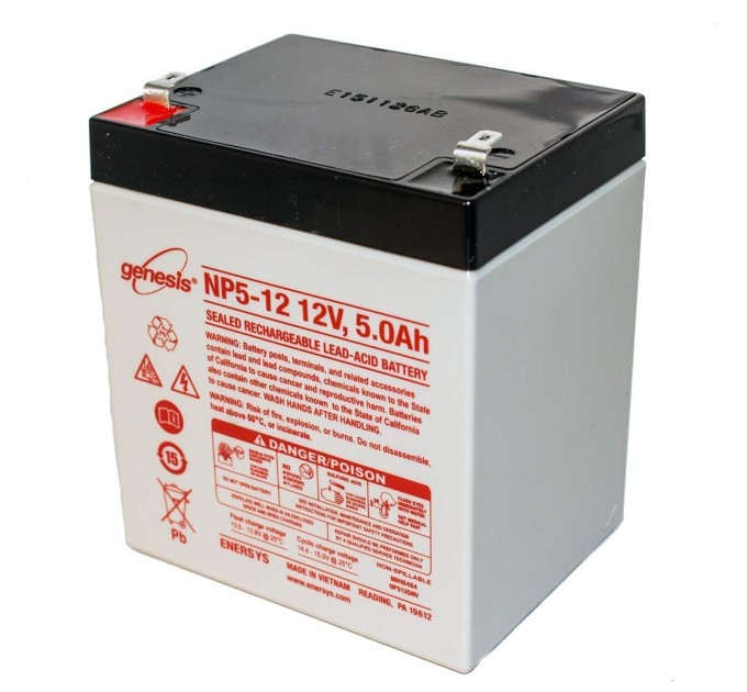 Акумуляторна батарея EnerSys Genesis NP 5-12, 5А,