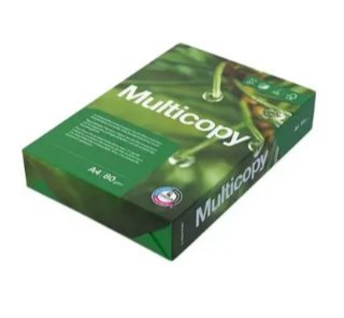 Офисная бумага 80 г/м2, A4, 500 л, класc А Multicopy