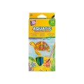 Олівці кольорові акварельні "Aquatic Extra Soft ", 24 кольорів, з пензлем