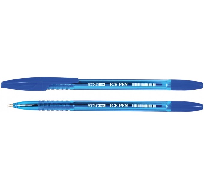 Ручка кулькова Economix ICE PEN синя