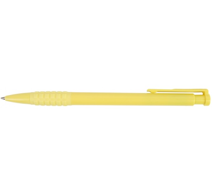 Ручка кулькова автомат. ECONOMIX MERCURY PASTEL 0,5 мм. Корпус асорті, пише синім
