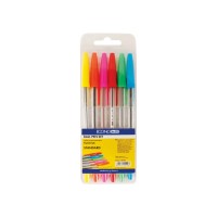 Набір кулькових ручок Economix STANDARD 6 шт.