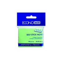 Стікери Economix, 35х50, зелені, 100 арк.