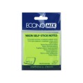 Стікери Economix, 75х75, зелені, 100 арк.