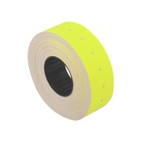 Етикетки-цінники Economix 21х12 мм жовті (1000 шт. / рул.), E21301-05