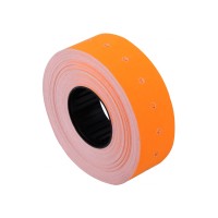 Етикетки-цінники Economix 21х12 мм помаранчеві (1000 шт. / рул.), E21301-06