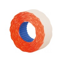 Етикетки-цінники Economix 22х12 мм червоні (1000 шт. / рул.), E21303-03