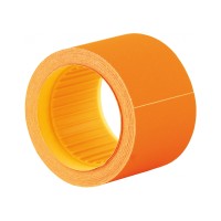 Етикетки-цінники Economix 50х40 мм помаранчеві (100 шт. / рул.), E21310-06