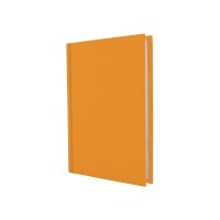 Щоденник недатований, SATIN, помаранчовий, А5