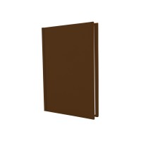 Щоденник недатований, SATIN, коричневий, А5