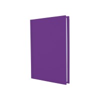 Щоденник недатований, SATIN, фіолетовий, А5