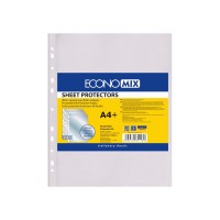 Файл для документів А4+ Economix, 40 мкм, фактура 